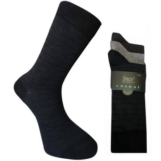 8501-1 Penye Casual 3’lü Erkek Çorabı