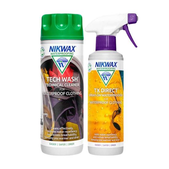 2’li Temizlik Ve Su Geçirmez Sprey -  Nikwax - Twin Tech Wash-TX Direct - 300 ML