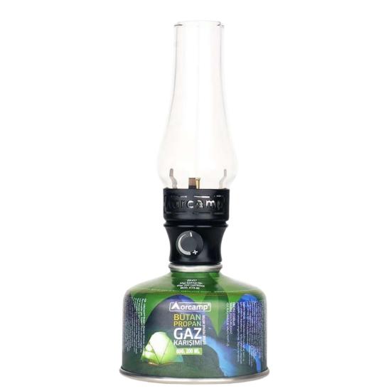 Vidalı Kamp-Kandil Lambası - Orcamp + 80 gr Kartuş (L-193-80)