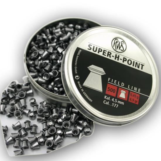 RWS Havalı Saçma 4.5 mm Super-H-Point 0.45 gr 500’lü