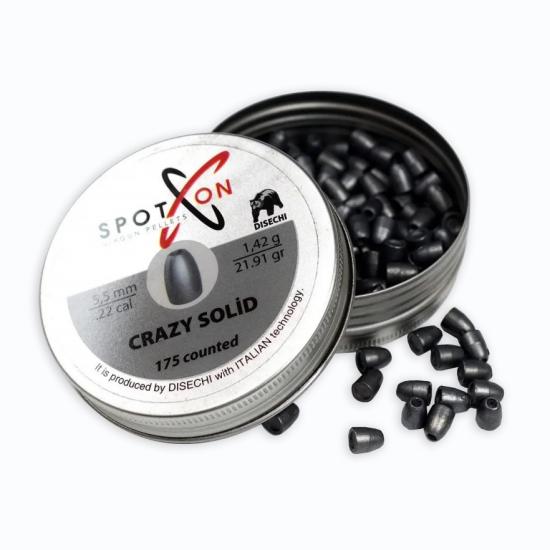 Spoton Crazy Solid Havalı Saçma 5.5 mm (175’li)