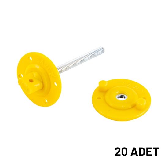 Küspe Aparatı - Vida & Somun - Küspeli Dip Takımı Aparatı 20’li