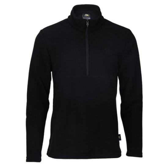600402 Alpinist Jimm Fermuarlı Polar Sweet Siyah