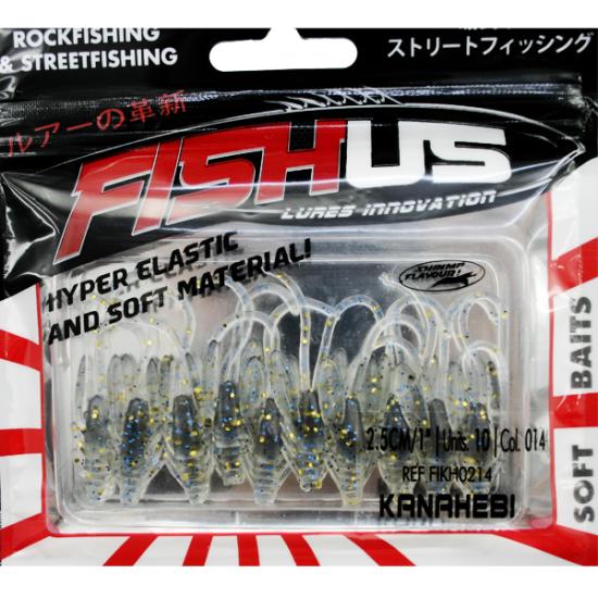 Fishus Soft Yem 2.5 cm FIKH-0214 (10’lu)