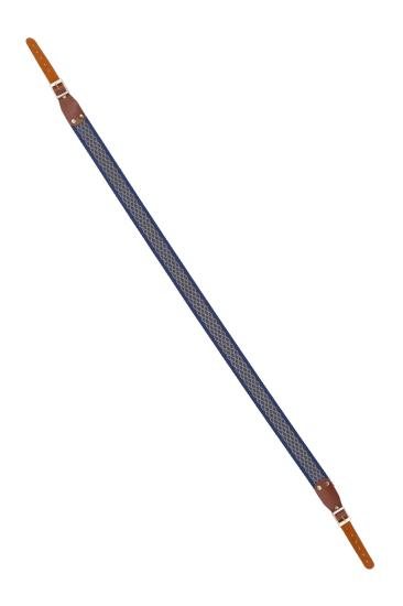Tüfek Askı Kayışı - Savage - 3.5 cm Kolon - Lacivert/Beyaz