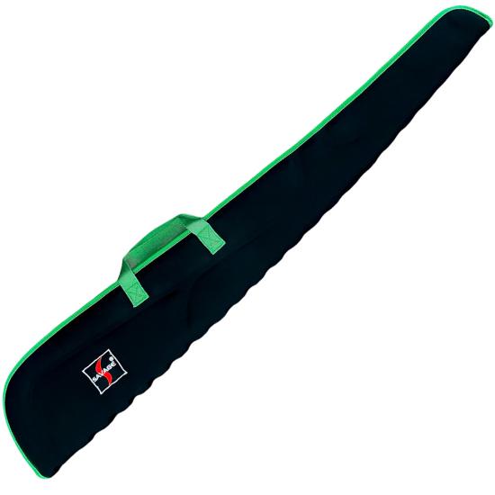 Savage 35019 Kabartmalı Yeşil-Siyah Lüks Tüfek Kılıfı 130 cm
