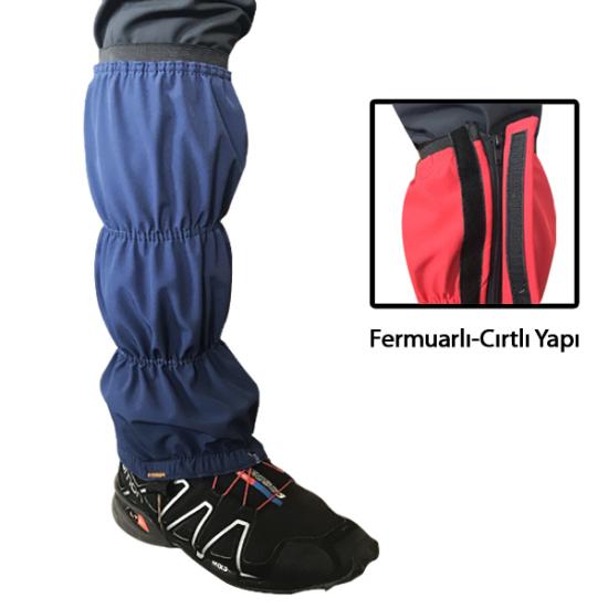 Solano Telli İçi Polarlı Lacivert Softshell Tozluk
