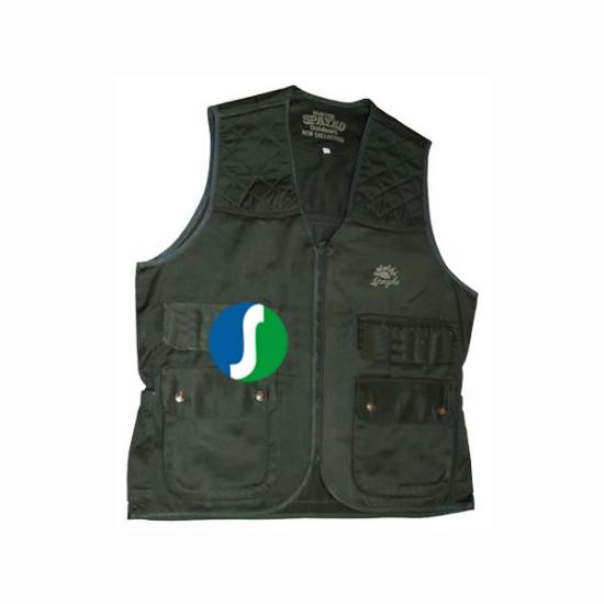 S-609-3 Şişe Cepli Haki Desen Yelek L