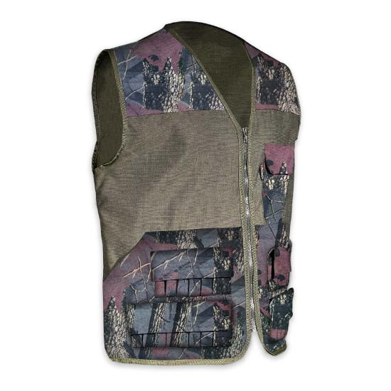 Savex Ekonomik Haki Ağaç Desen Avcı Yeleği 52-XL (38104)